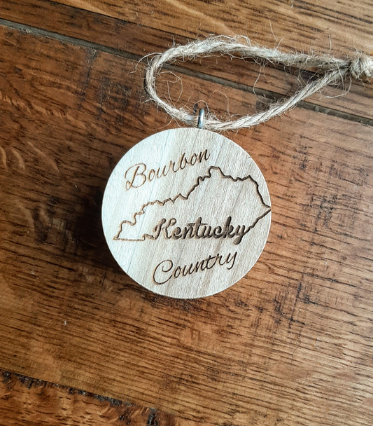 Bourbon Country Barrel bung Ornament