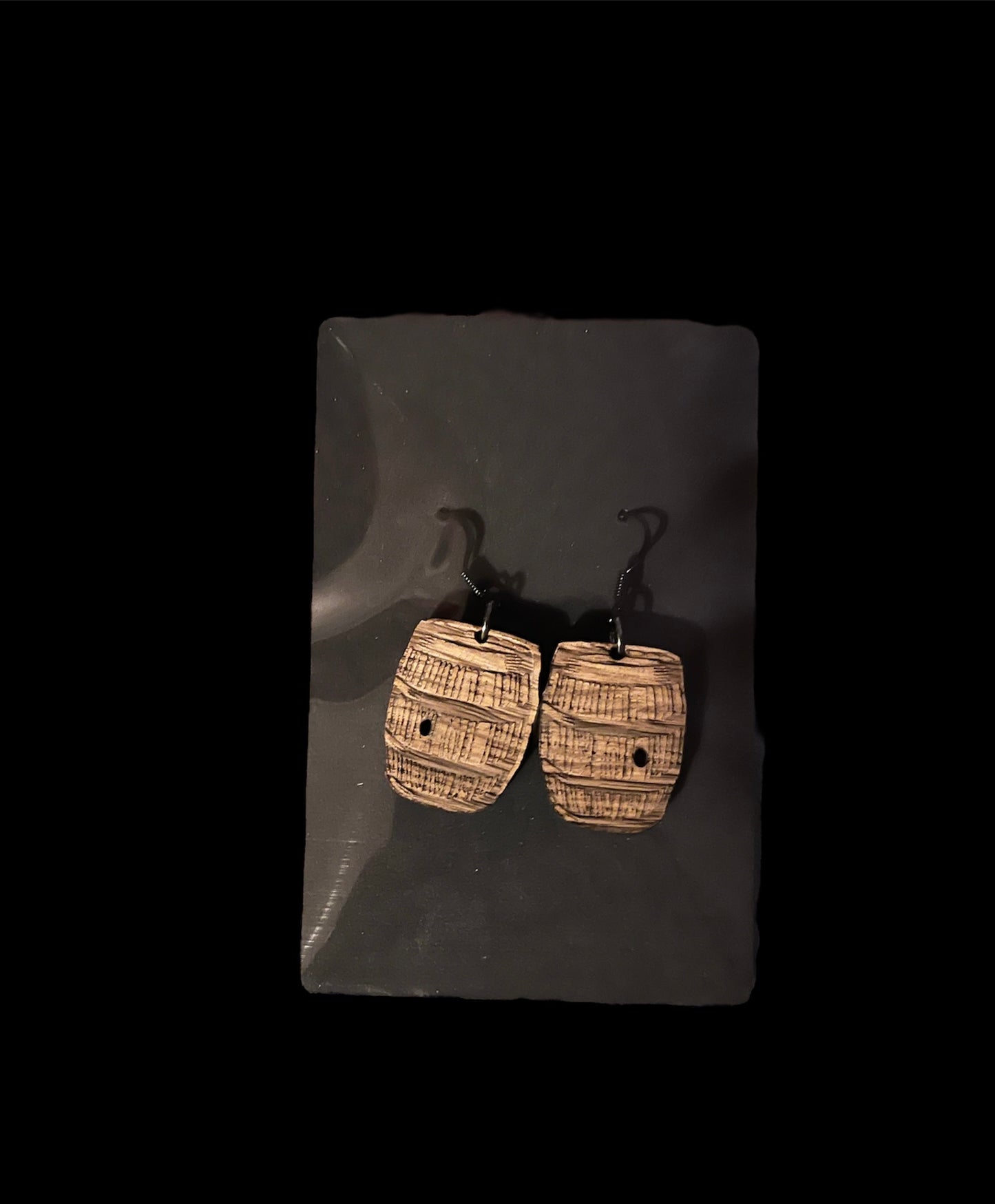 Bourbon Barrel Earrings
