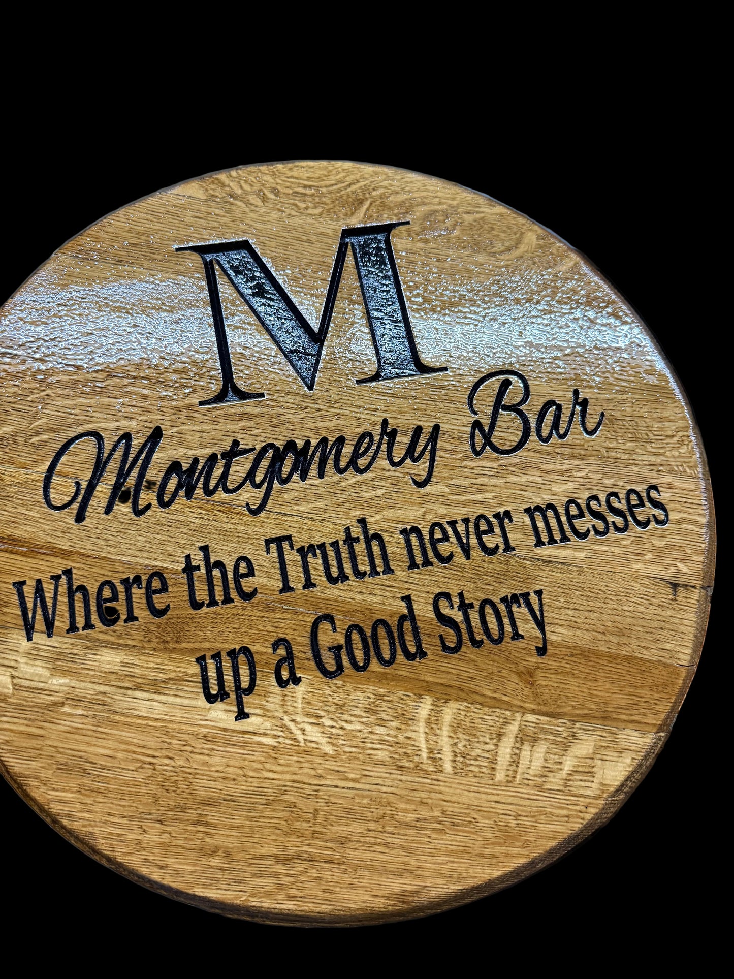 Custom Bourbon Barrel Lids